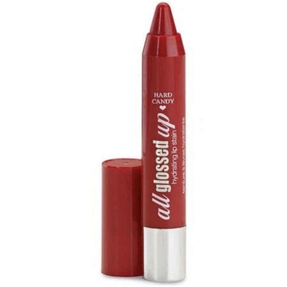 2 PACK Hard Candy All Glossed Up Hydrating Lip Stain - #604 Red Minx 0.081Oz.